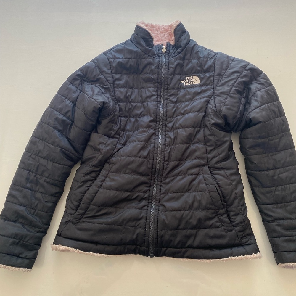 Girls North Face Reversible Jacket